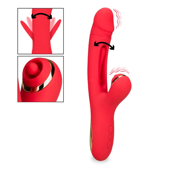 Gode Vibrant - Sextoy Dildo Noir - Taille Unique - Neuf Avec étiquettes