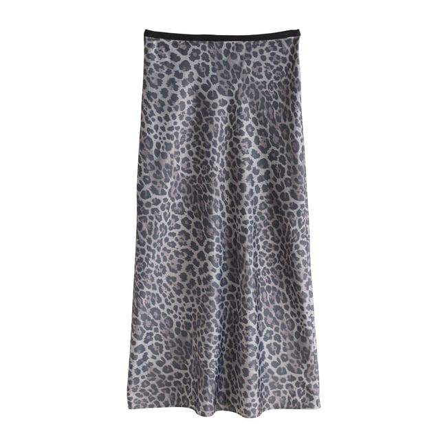 Jupe mi-longue en satin - NEXT
