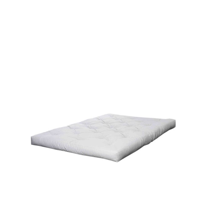 Matelas futon COMFORT 15 cm Couleur ecru <span itemprop=
