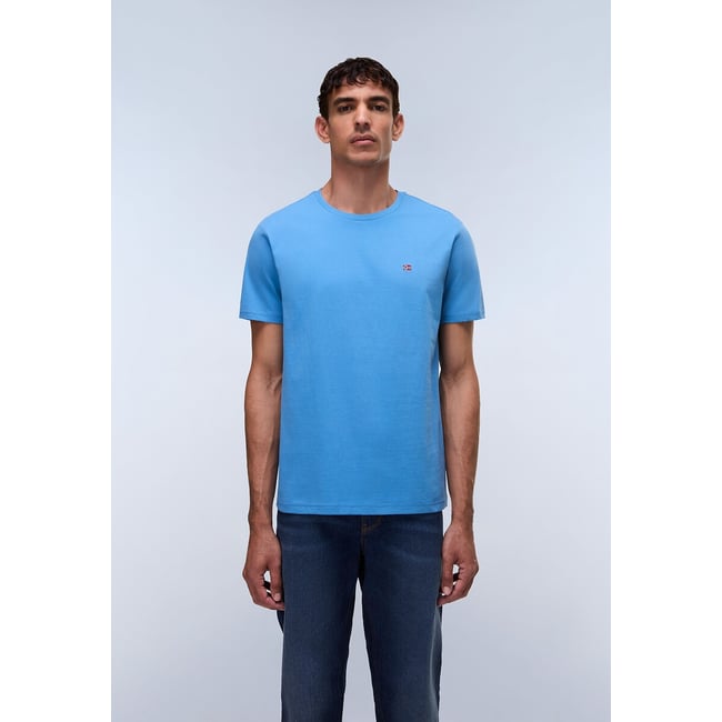 T-shirt maniche corte Salis blu marino NAPAPIJRI