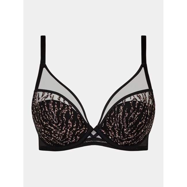 Soutien-gorge coques plongeant ELECTRA fierce leo <span itemprop=