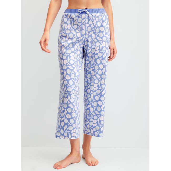 Pantalon de pyjama 7/8 Coton FAVOURITES OCEAN persian jewel <span itemprop=