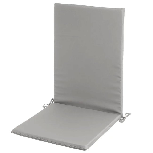 Coussin pour fauteuil de jardin gris 120x50x3cm gris <span itemprop=