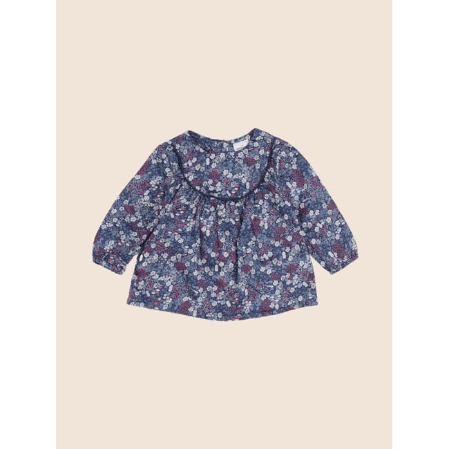 Blouse - Très bon état bleu <span itemprop=