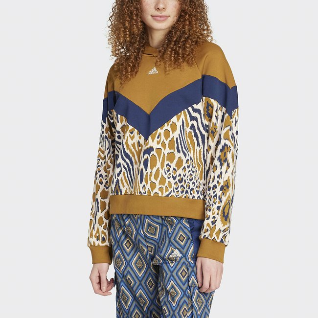 Leopard print adidas sweatshirt on sale