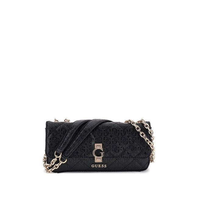 Mini Sac À Bandoulière Bessey Logo 4G Verni - GUESS