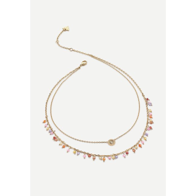 Collier Guess Bon Bon or multi <span itemprop=