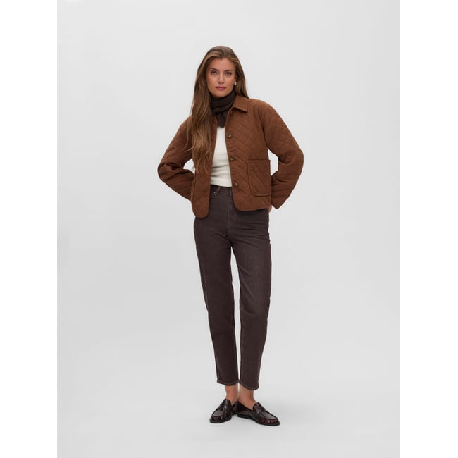 Veste Matelassée tortoise shell <span itemprop=