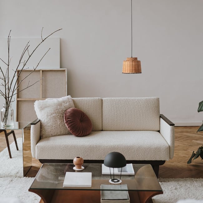 Suspension    SAIPAN Couleur marron <span itemprop=