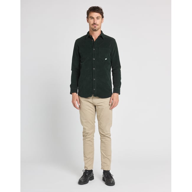 PANTALON REGULAR DOUX beige <span itemprop=