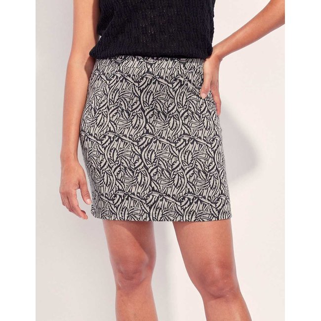 Jupe maille courte JOHARI noir <span itemprop=