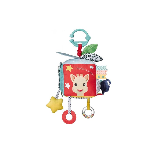 Maxi cube sensoriel multicolore <span itemprop=