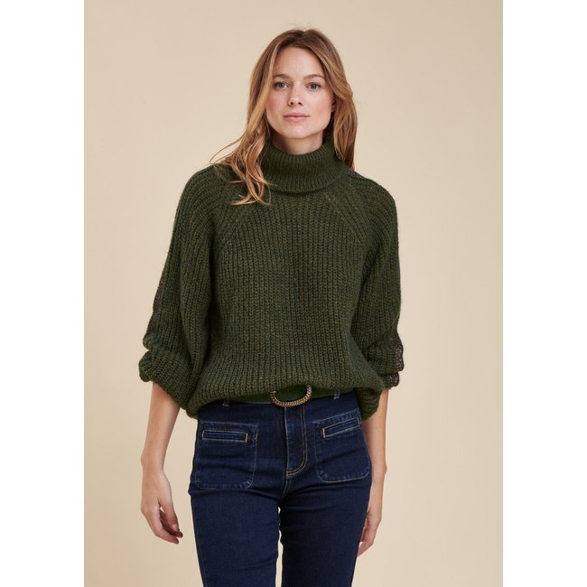 Pull En Maille Point Boule - Kira