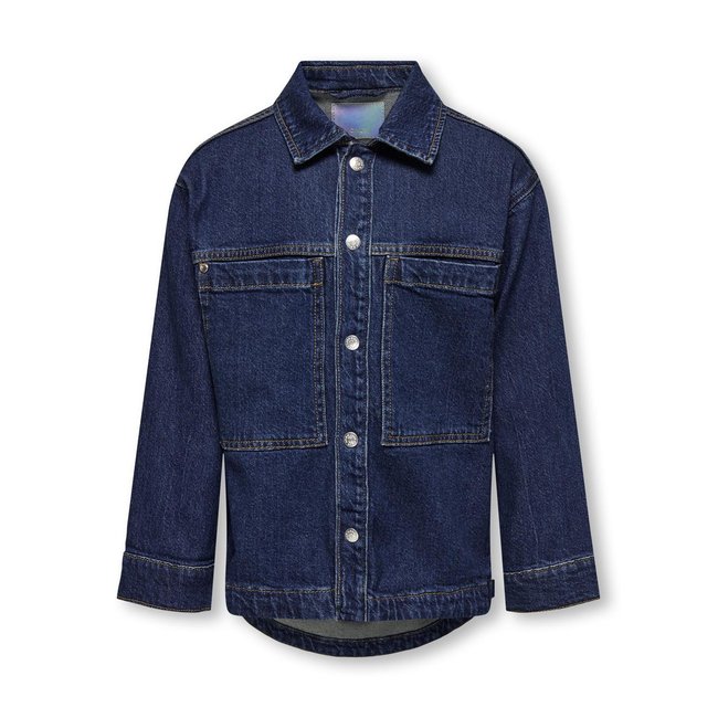 Veste en jean KIDS ONLY dark blue denim <span itemprop=
