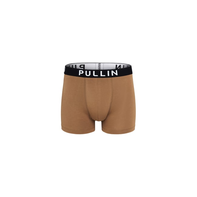 BOXER COURT COTON OTTER marron <span itemprop=