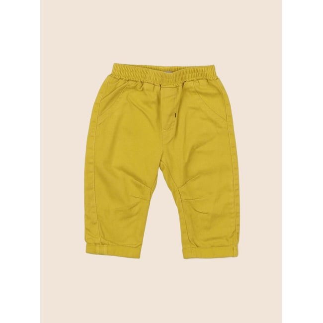 Pantalon - Très bon état jaune <span itemprop=