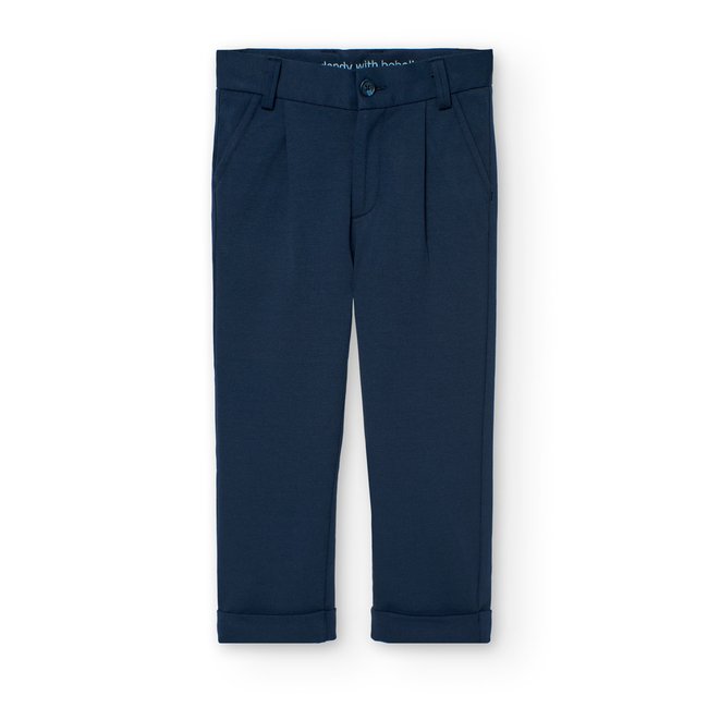 Pantalon fantasie bleu <span itemprop=