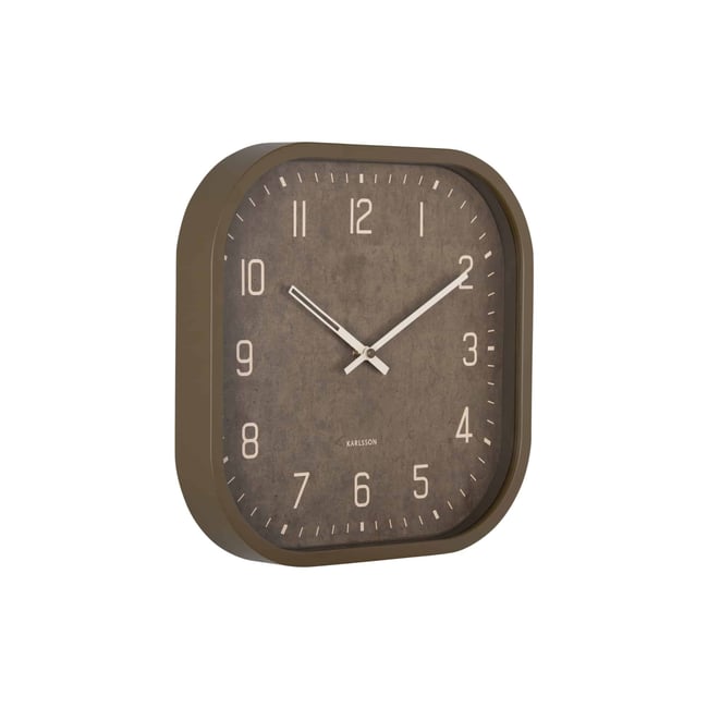 Horloge Murale Plastique ELEMENTAL CUADRADO - KARLSSON