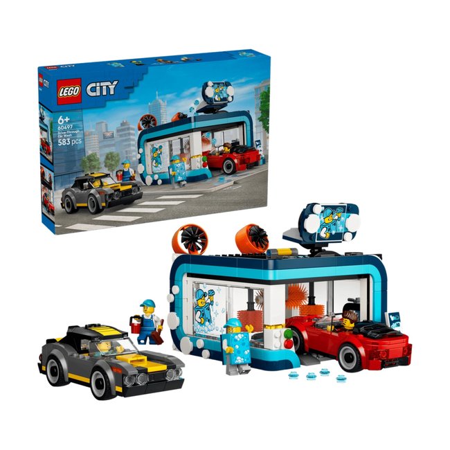 City La station de lavage automatique multicolore <span itemprop=