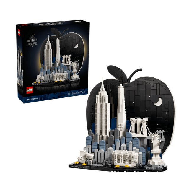 Architecture New Yorkla grosse pomme multicolore <span itemprop=