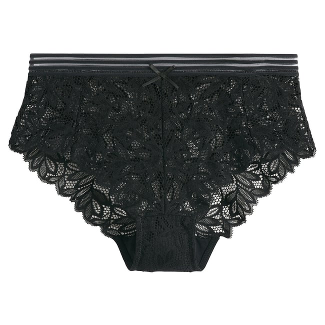 Margaux Lace Knickers, black, LA REDOUTE COLLECTIONS