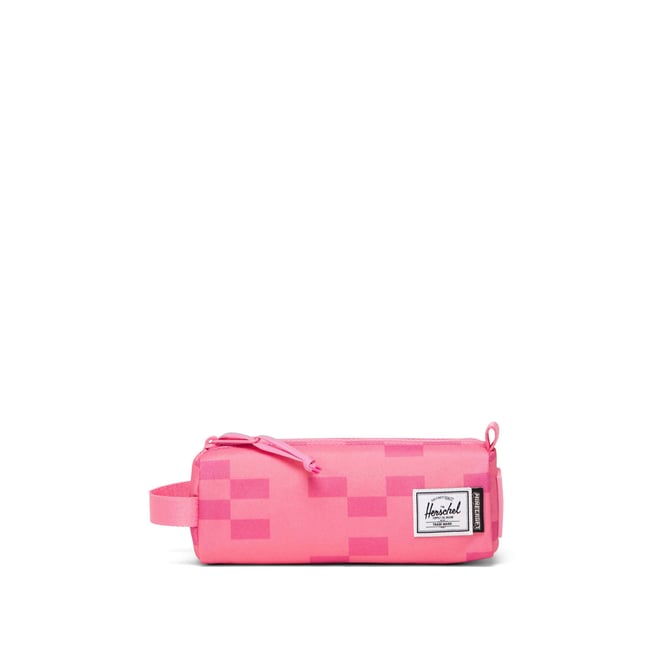 Trousse en matières recyclées MINECRAFT SETTLEMENT rose clair <span itemprop=