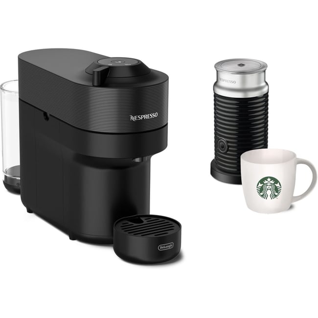 Nespresso Vertuo POP + Aeroccino STARBUCKS - DELONGHI
