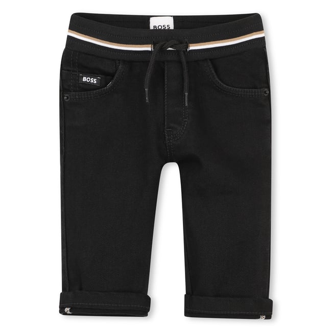 Pantalon en denim black <span itemprop=