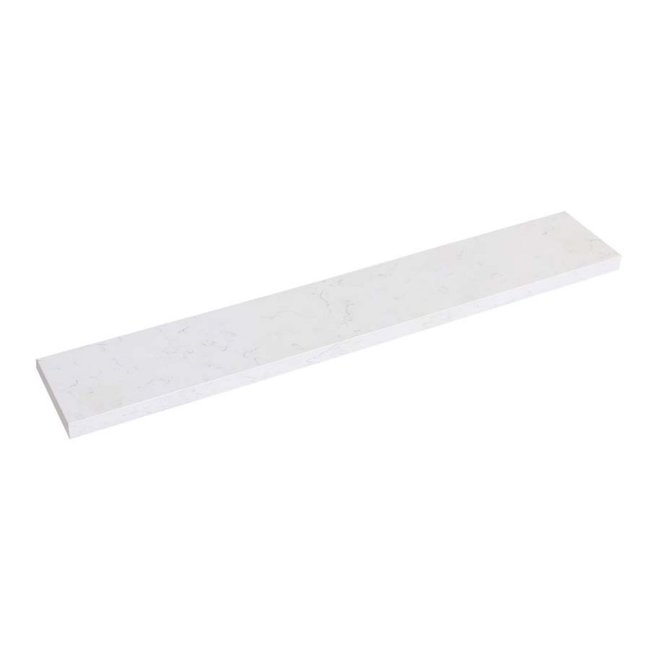 Plan de travail set de finition gauche - Couleur blanc <span itemprop=