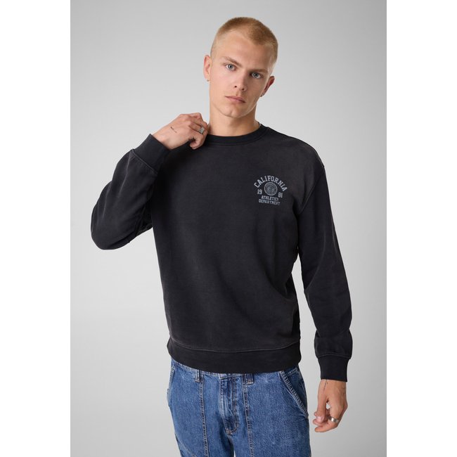 Sweatshirt Avec Logo Imprimé - GUESS JEANS