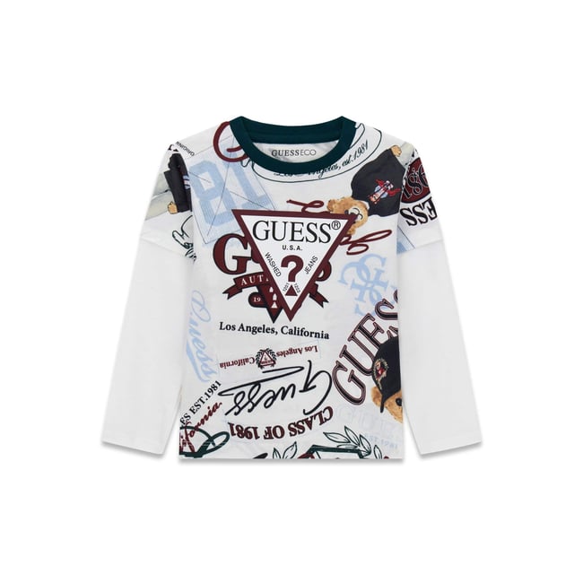 T-Shirt Imprimé fantaisie multicolore <span itemprop=