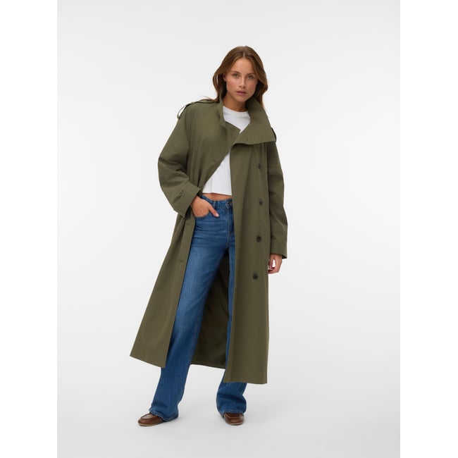 Trench Coat verte - kalamata 1 <span itemprop=