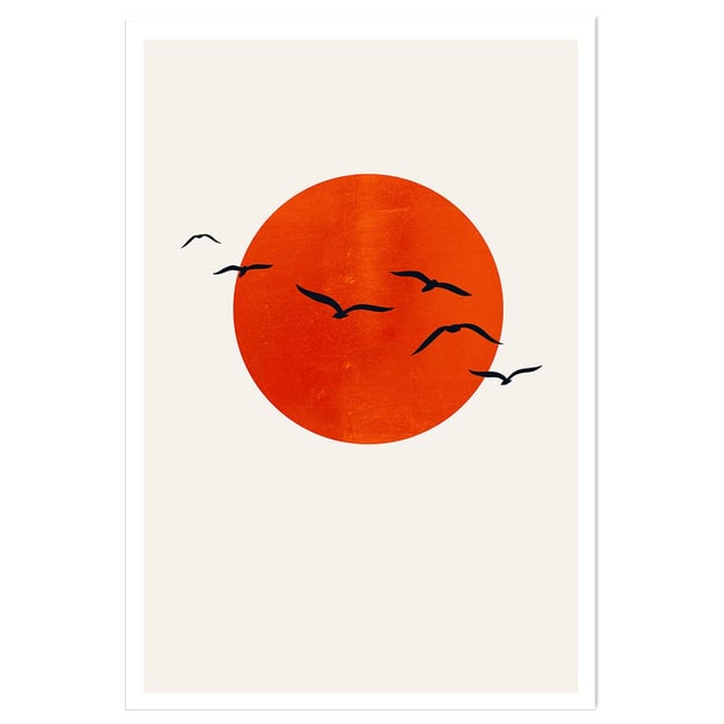 Poster soleil levant - HEXOA