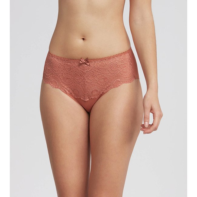 Midislip Flower Elégance rosébraun <span itemprop=