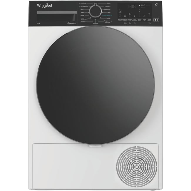 Sèche linge pompe à chaleur CWD104MWBSFRX - WHIRLPOOL