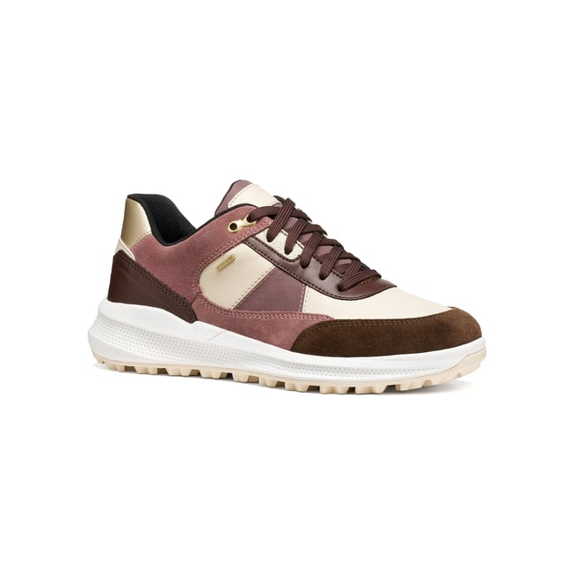 Baskets  D PG1X B ABX beige clair/marron foncé <span itemprop=
