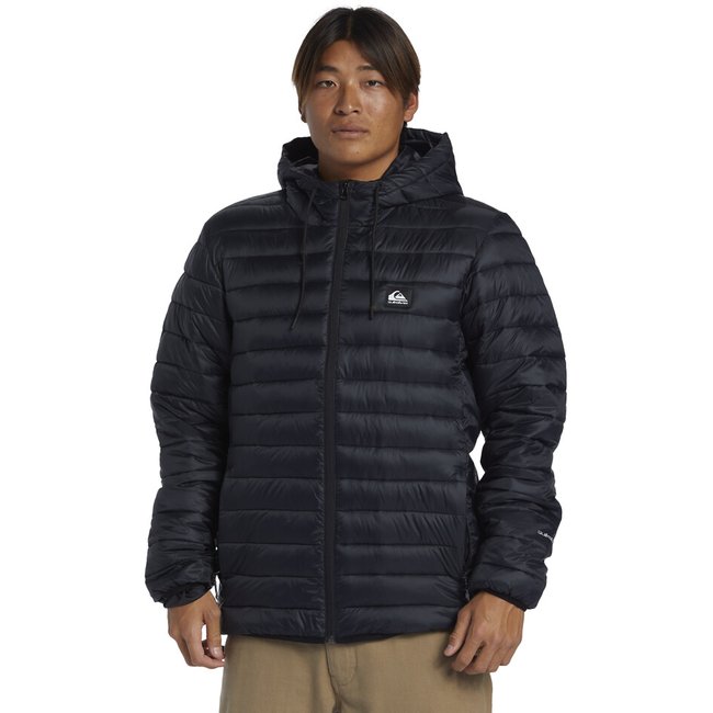 Hooded Padded Jacket, black, QUIKSILVER