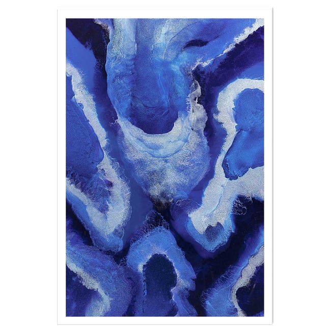 Poster bleu malte - HEXOA