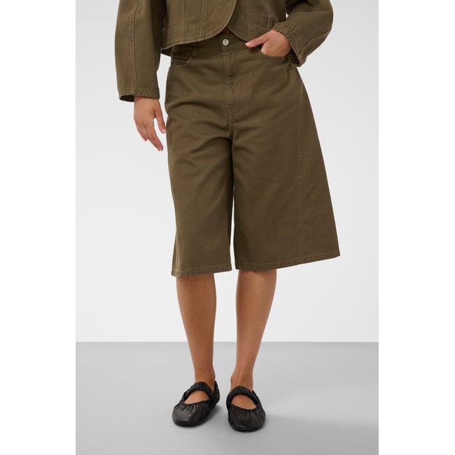 Shorts Casual vert beech <span itemprop=