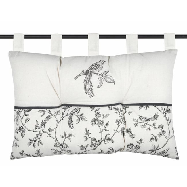 Tête de lit 45x70  CLARINE écru Couleur v002235 <span itemprop=