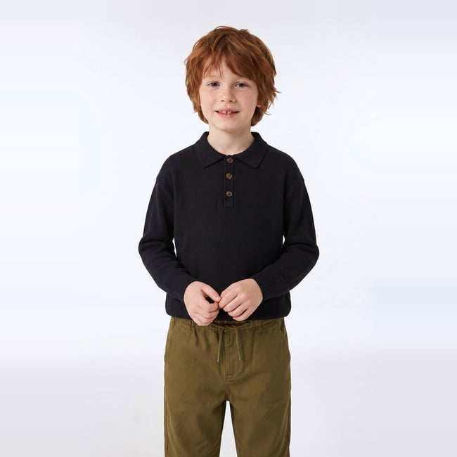 Pull uni contenant de la laine - MONOPRIX
