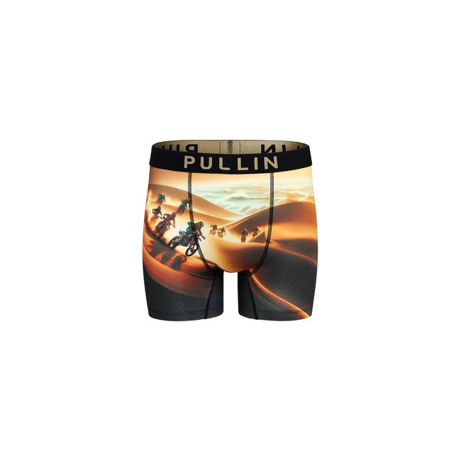 Boxer LONG RDS jaune <span itemprop=