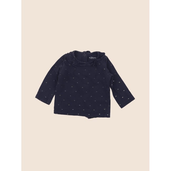 Tee-shirt - Etat satisfaisant bleu <span itemprop=