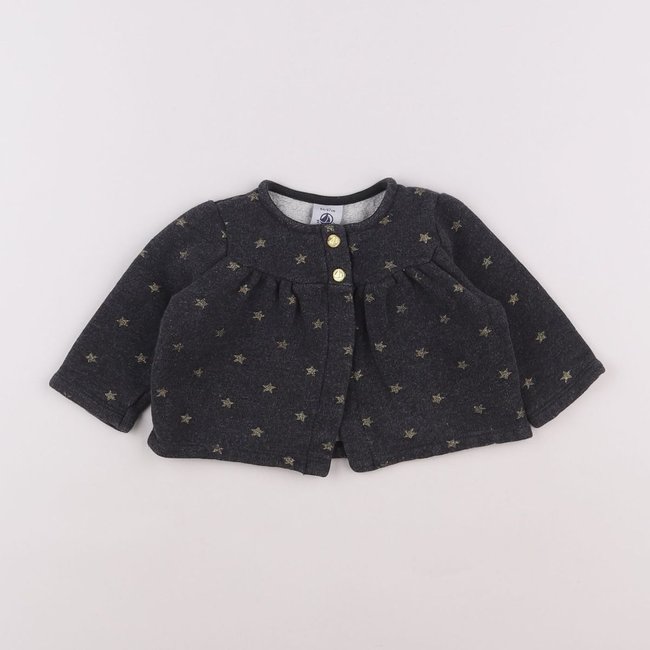 Sweat - Bon état gris <span itemprop=