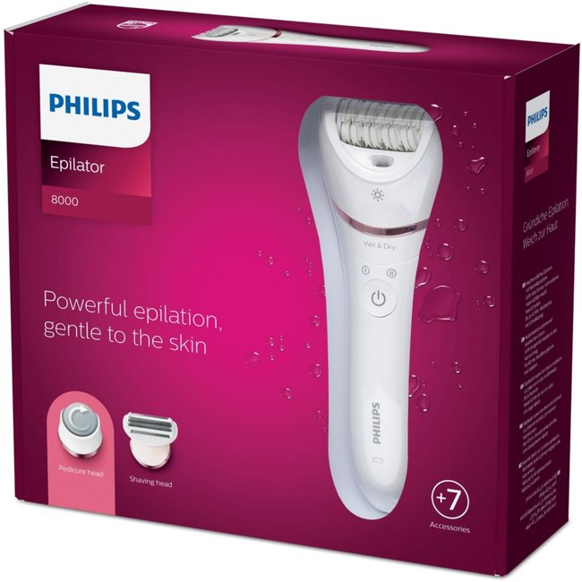 Epilateur électrique Series 8000 BRE730/10 - PHILIPS