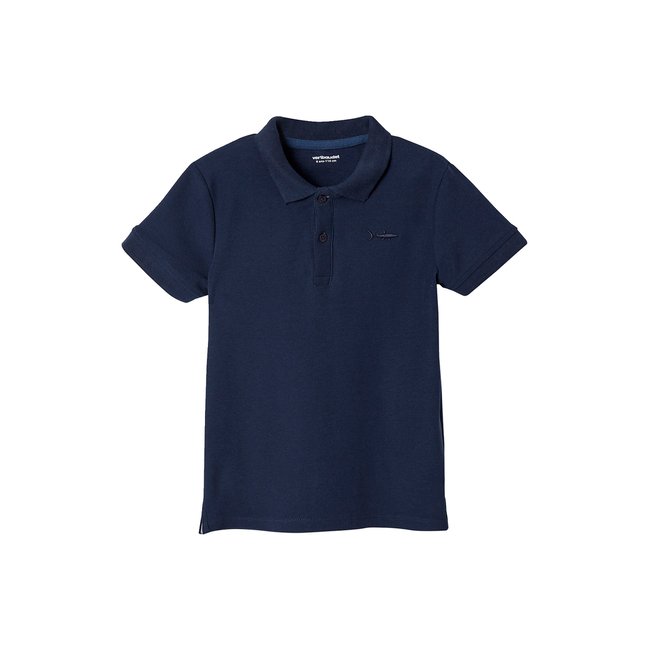 Polo manches courtes broderie poitrine - VERTBAUDET