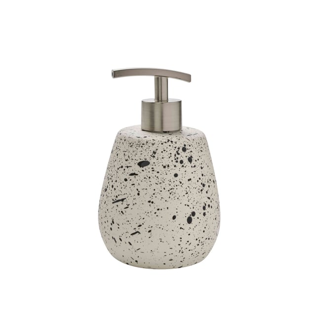 Distributeur de savon en céramique tacheté à la main DEMY Couleur v002227 <span itemprop=
