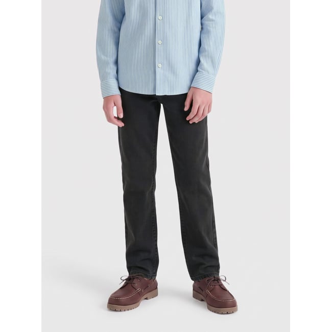 Coupe Regular black denim 1 <span itemprop=