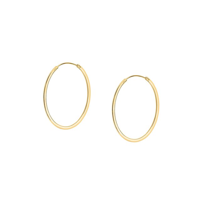 Créoles en argent 925 or <span itemprop=