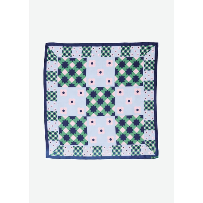 Foulard JUANILLO bleu ciel <span itemprop=